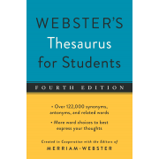 Webster's Thesaurus for Students